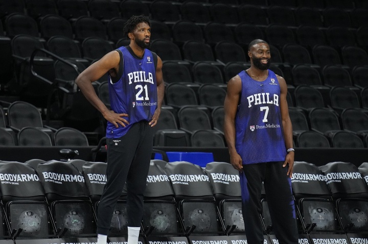 迪恩·韦德:布朗愿为恩比德打无球 这样的巨星在NBA并不多见